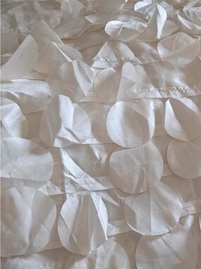 Lush Decor Circle Dream Curtains Cream 54x84 4 Panels 2 Sets Rare